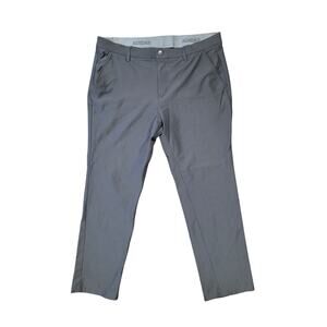 Adidas Golf Pants Men’s 36x30 Gray Stretch Comfort Casual Pockets
